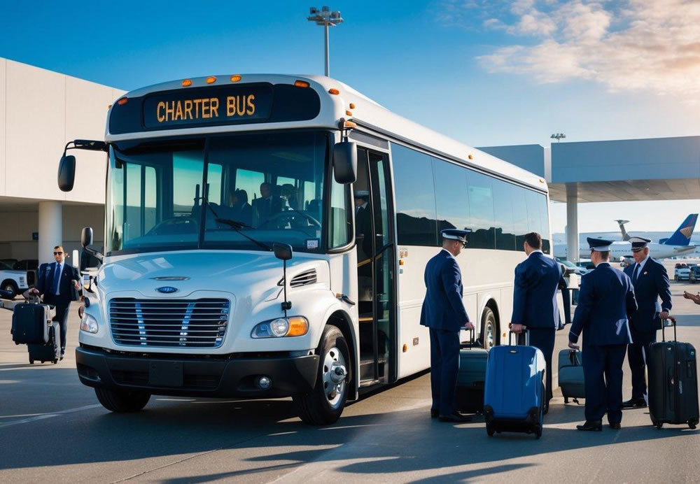 Charter Bus Service to and from LAX - Los Angeles International Airport: Reliable Group Transportation Solutions