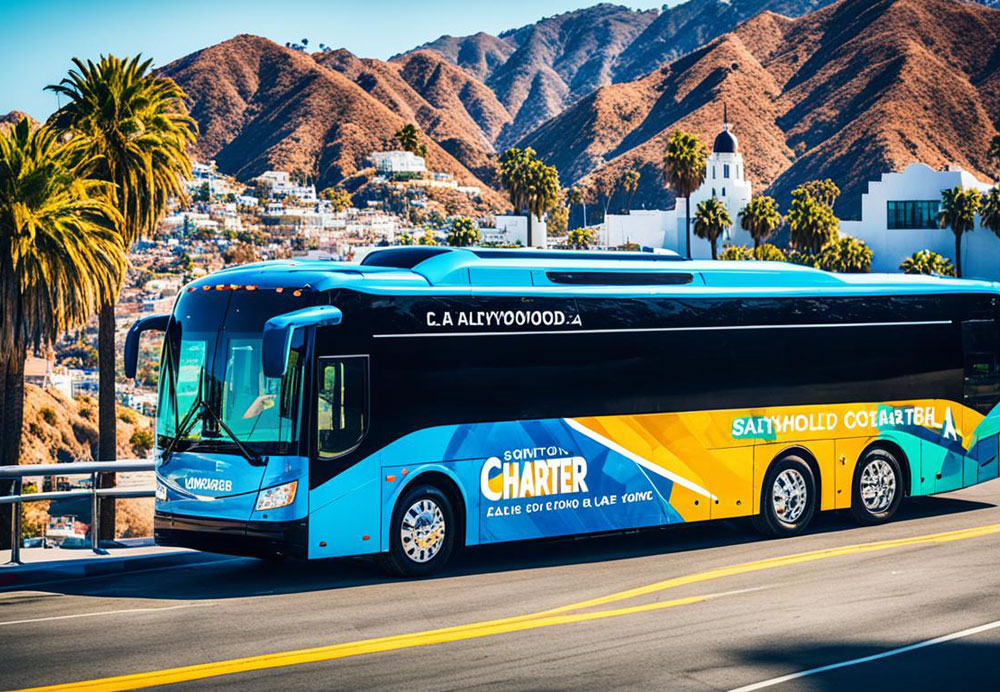 LA charter bus booking process